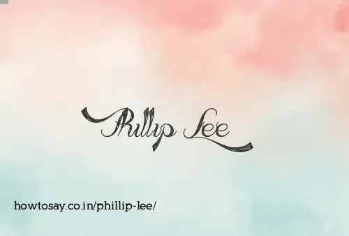 Phillip Lee