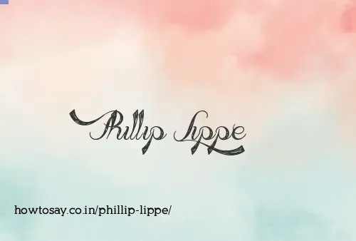 Phillip Lippe