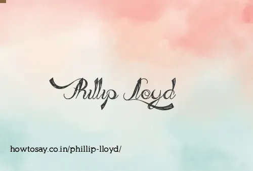 Phillip Lloyd