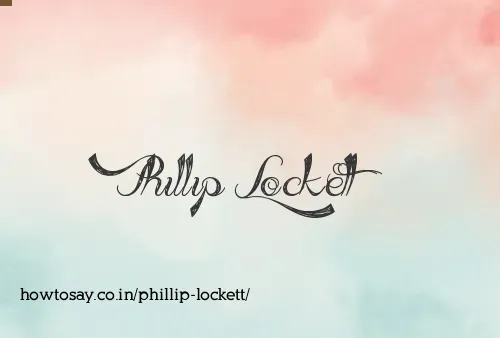 Phillip Lockett