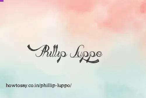 Phillip Luppo