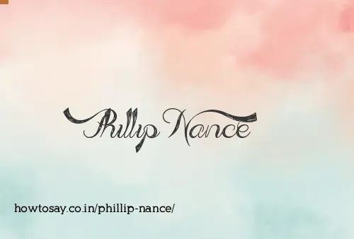 Phillip Nance