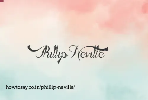 Phillip Neville
