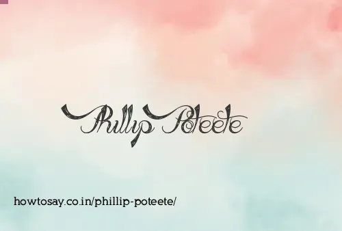 Phillip Poteete