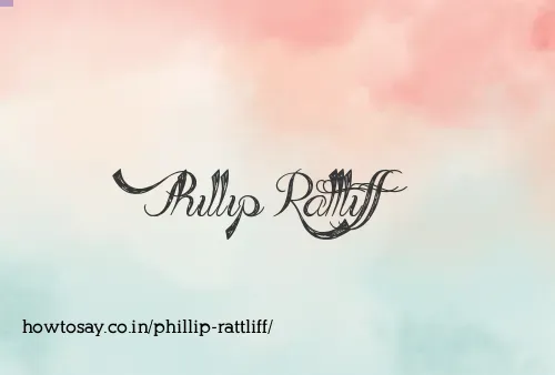 Phillip Rattliff
