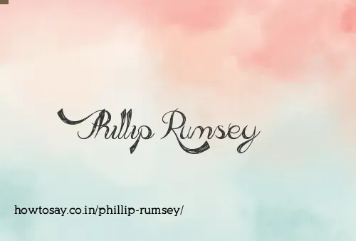 Phillip Rumsey