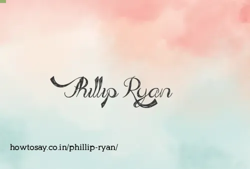 Phillip Ryan