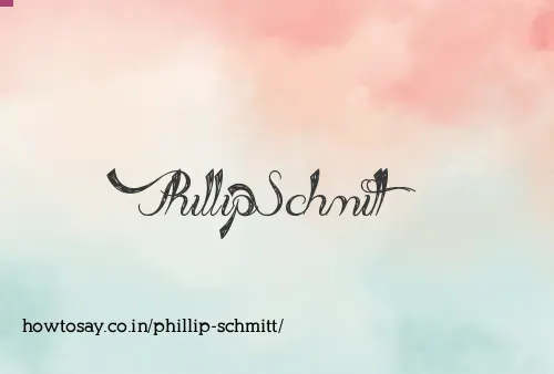 Phillip Schmitt