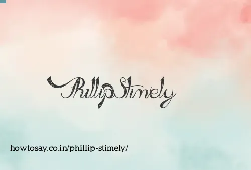 Phillip Stimely