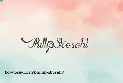 Phillip Strosahl