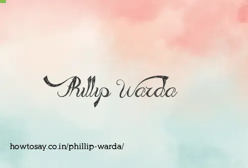 Phillip Warda
