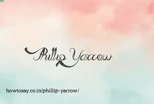 Phillip Yarrow