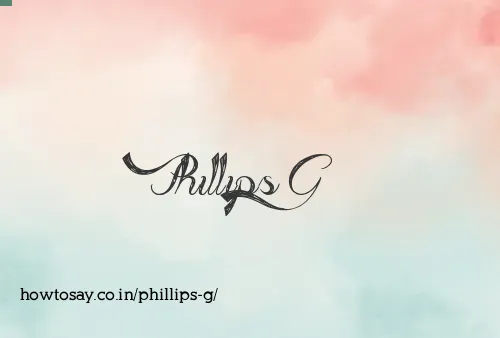 Phillips G