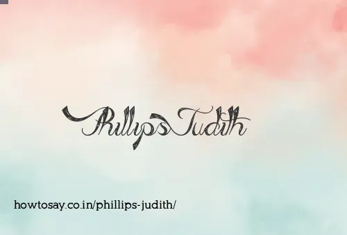 Phillips Judith