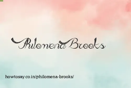 Philomena Brooks