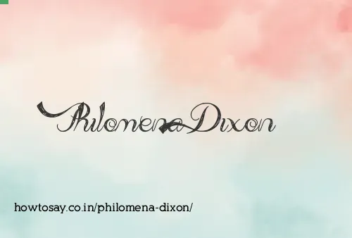 Philomena Dixon