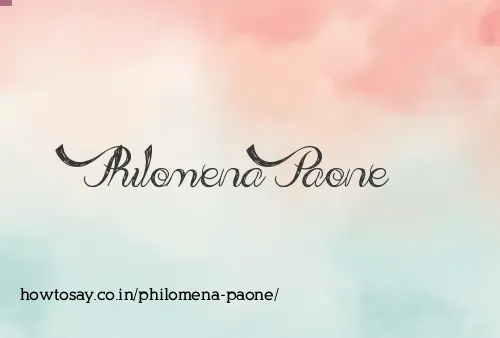 Philomena Paone