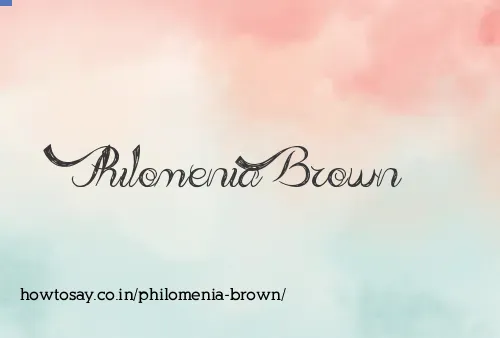 Philomenia Brown