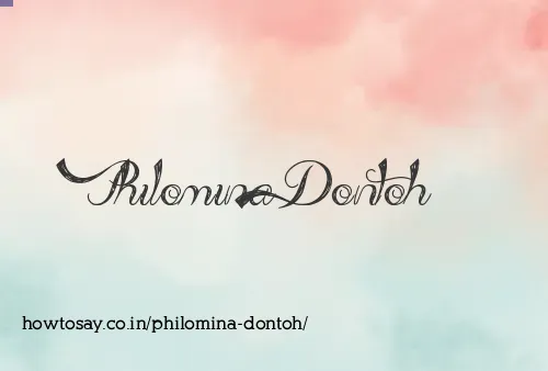 Philomina Dontoh