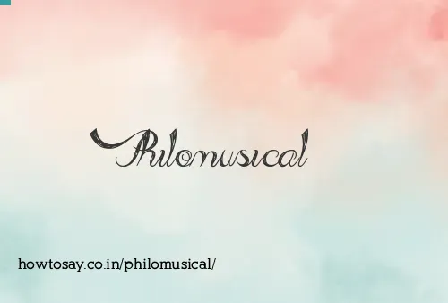 Philomusical