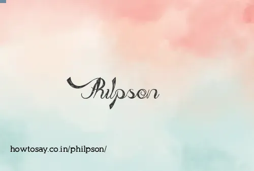 Philpson
