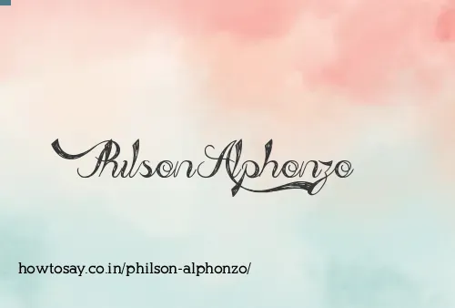 Philson Alphonzo