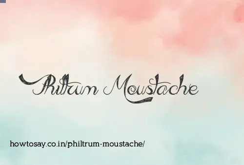 Philtrum Moustache