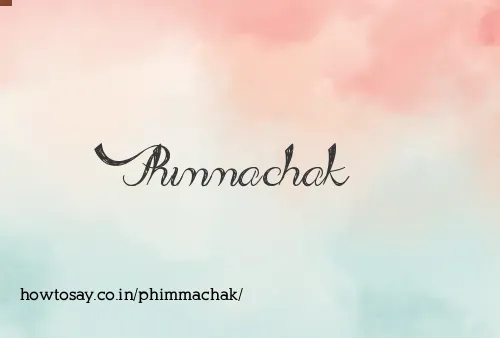 Phimmachak