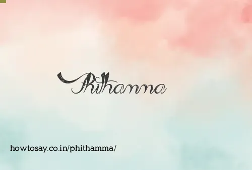 Phithamma