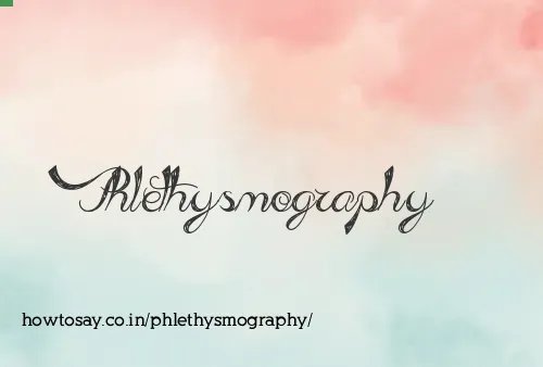 Phlethysmography