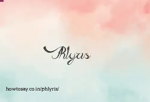 Phlyris