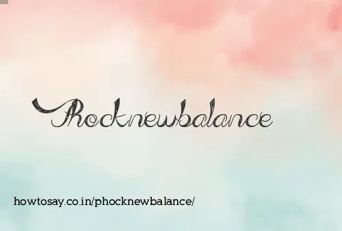 Phocknewbalance