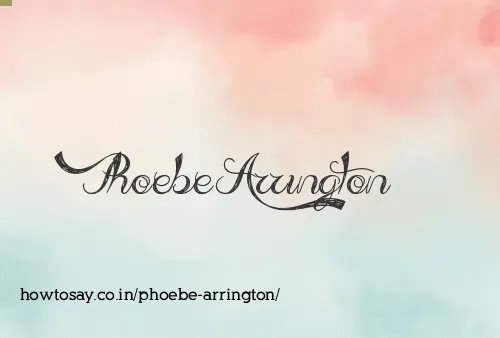 Phoebe Arrington