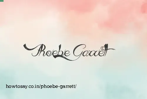 Phoebe Garrett