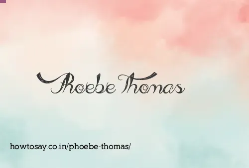 Phoebe Thomas