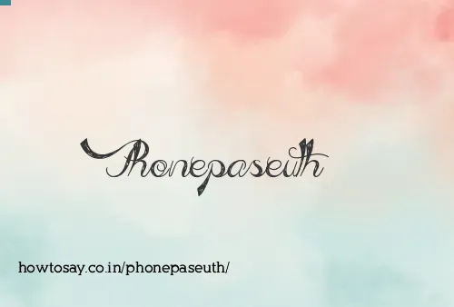 Phonepaseuth