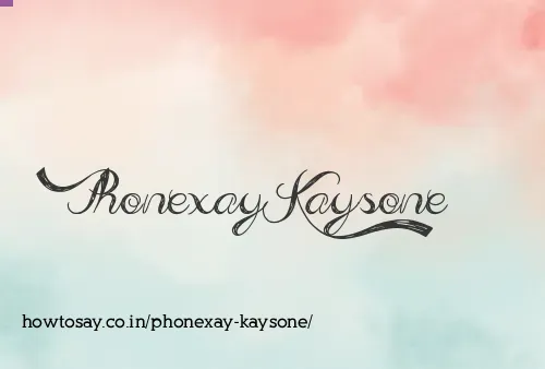 Phonexay Kaysone