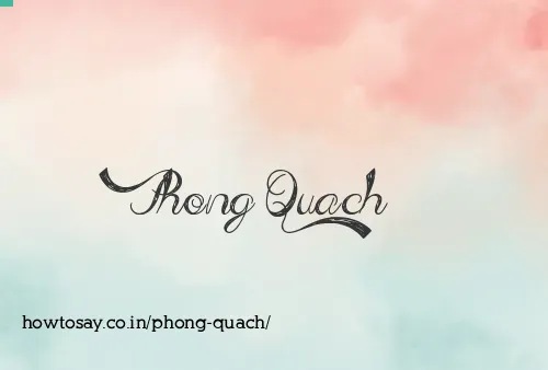 Phong Quach