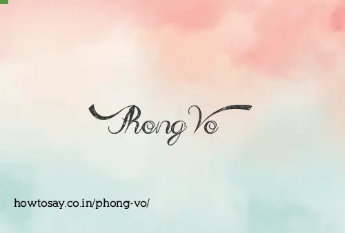 Phong Vo