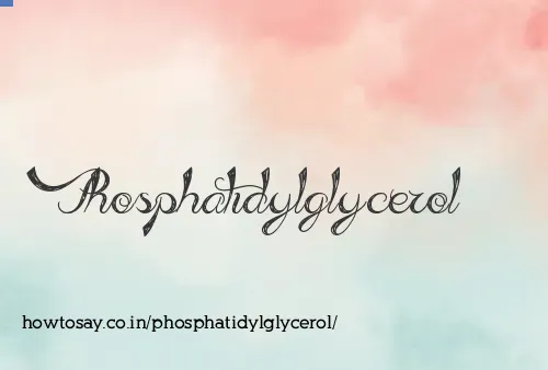 Phosphatidylglycerol