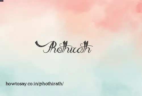 Phothirath