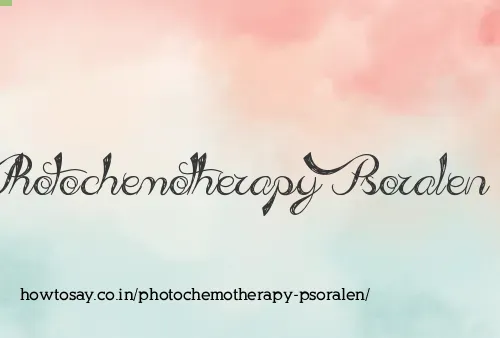 Photochemotherapy Psoralen