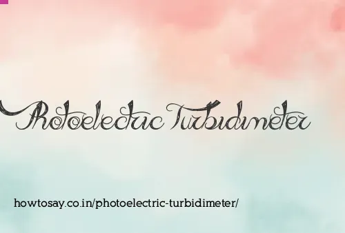 Photoelectric Turbidimeter