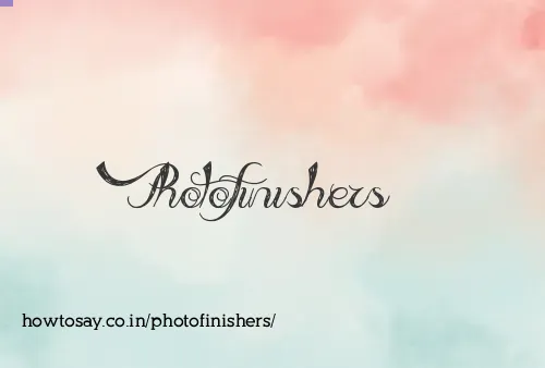 Photofinishers