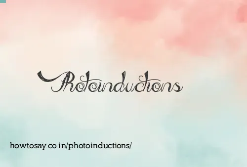 Photoinductions