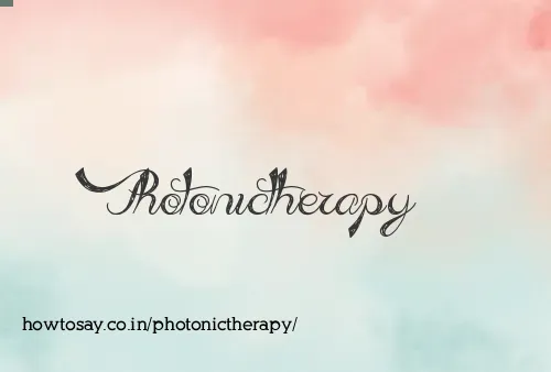 Photonictherapy