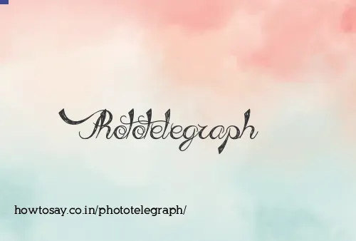 Phototelegraph