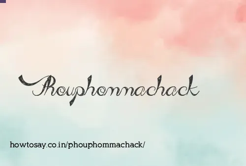Phouphommachack