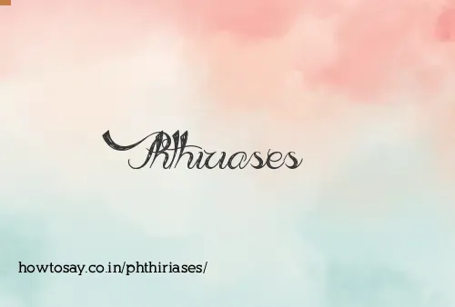 Phthiriases