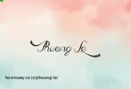 Phuong Le